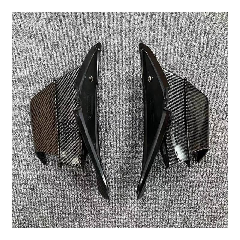 Windschutzscheibe Motorrad Motorradverkleidungsteile Aerodynamischer Flügelsatz Feste Winglet-Verkleidung Flügelschutzabdeckung für CBR650R 2019-20 von XYSZQJZYP