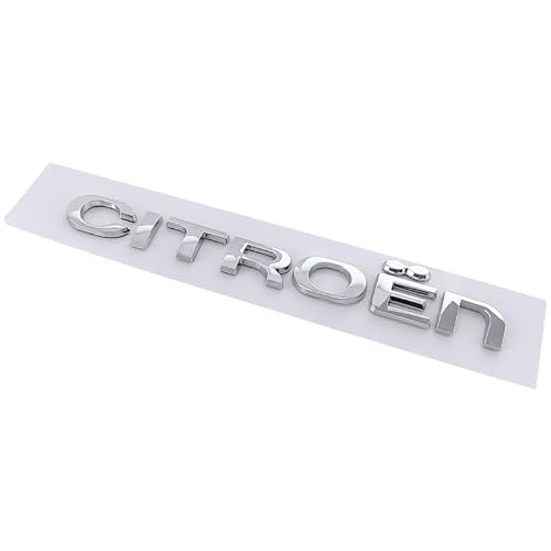 Auto Emblem Aufkleber, Für Citroen DS 7 Crossback 2017-2024, Motorhaube Kofferraum Logo Heckklappen Buchstaben Selbstklebende Ersatz Dekoration von XYTUAT