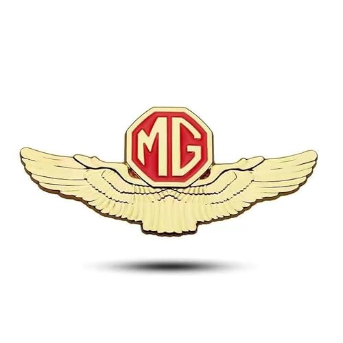 Auto Emblem Aufkleber, Für MG 5 6 ZS HS One EZS, Motorhaube Kofferraum Logo Heckklappen Buchstaben Selbstklebende Ersatz Dekoration,A von XYTUAT