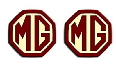 Auto Emblem Aufkleber, Für Mg Zs Gs Gundam 350 Parts Tf Gt Mulan MG ONE MG3, Motorhaube Kofferraum Logo Heckklappen Buchstaben Selbstklebende Ersatz Dekoration von XYTUAT