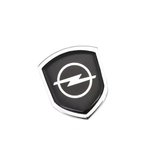 Auto Emblem Aufkleber, Für Opel Corsa Astra Insignia Vectra Zafira Mokka Grandland, Motorhaube Kofferraum Logo Heckklappen Buchstaben Selbstklebende Ersatz Dekoration von XYTUAT