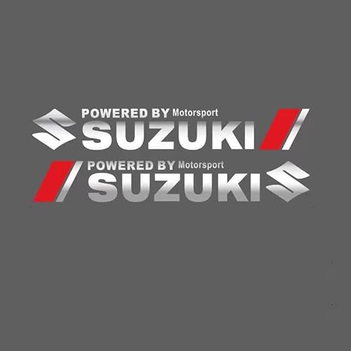 Auto Emblem Aufkleber, Für Suzuki Swift/Across/Ignis/Jimny/Vitara/S-Cross, Motorhaube Kofferraum Logo Heckklappen Buchstaben Selbstklebende Ersatz Dekoration,A von XYTUAT