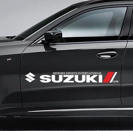 Auto Emblem Aufkleber, Für Suzuki Swift Ignis Jimny Celerio Baleno Grand-Vitara Ciaz, Motorhaube Kofferraum Logo Heckklappen Buchstaben Selbstklebende Ersatz Dekoration,B von XYTUAT