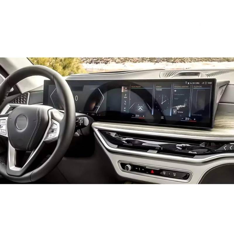 Auto Navi Folie Zubehör Kompatibel Mit Für X7 I4 I7 IX 7 Series 2023, Autozubehör, GPS-Navigationsbildschirm, Kratzfeste TPU-Schutzfolie von XYUOIS