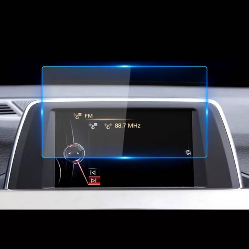 XYUOIS Auto Navi Folie Zubehör Kompatibel Mit Für X1 F48 2016 2017 2018 2019 2020, Auto-Navigations-Displayschutz, Zentrale Steuerung, Gehärtetes Glas, Displayschutzfolie(6.5 inch) von XYUOIS