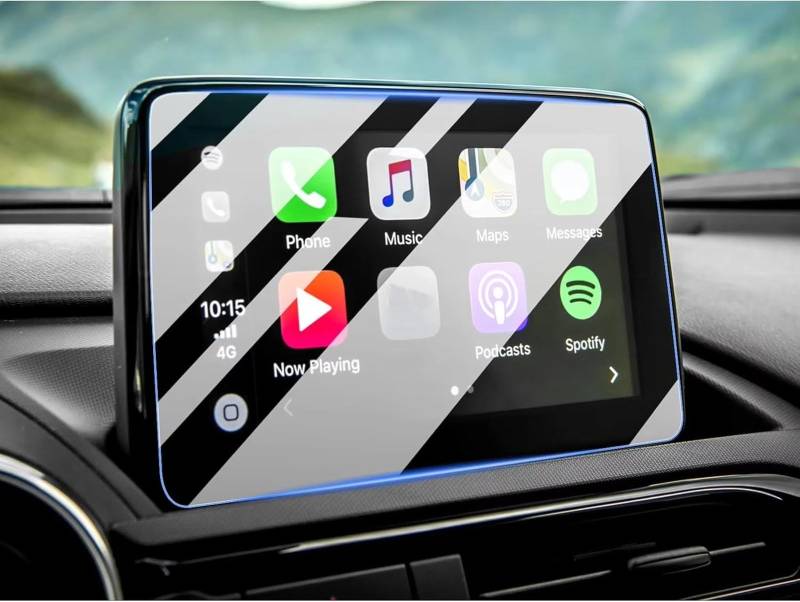 XYUOIS Auto Navi Folie Zubehör Kompatibel Mit Mazda Für MX-5 CX-3 Autonavigation 7 Zoll GPS-Displayschutzfolie Aus Gehärtetem Glas von XYUOIS