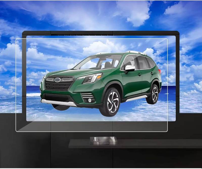 XYUOIS Auto Navi Folie Zubehör Kompatibel Mit Subaru Für Forester 2019 2020 2021 2022 2023 2024 Auto 8 Zoll Navigation GPS Bildschirmschutz Zubehör Schutzfolie Aus Gehärtetem Glas von XYUOIS