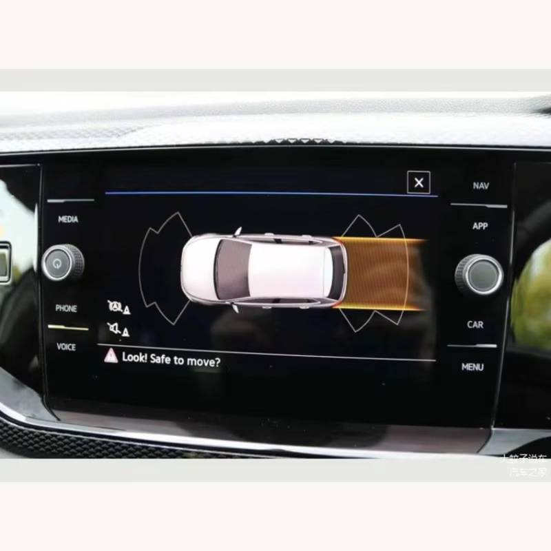 XYUOIS Auto Navi Folie Zubehör Kompatibel Mit VW Für Polo Discover Media 2019 2020 2021 2022 Autonavigation 8 Zoll GPS Gehärtetes Glas Displayschutzfolie von XYUOIS