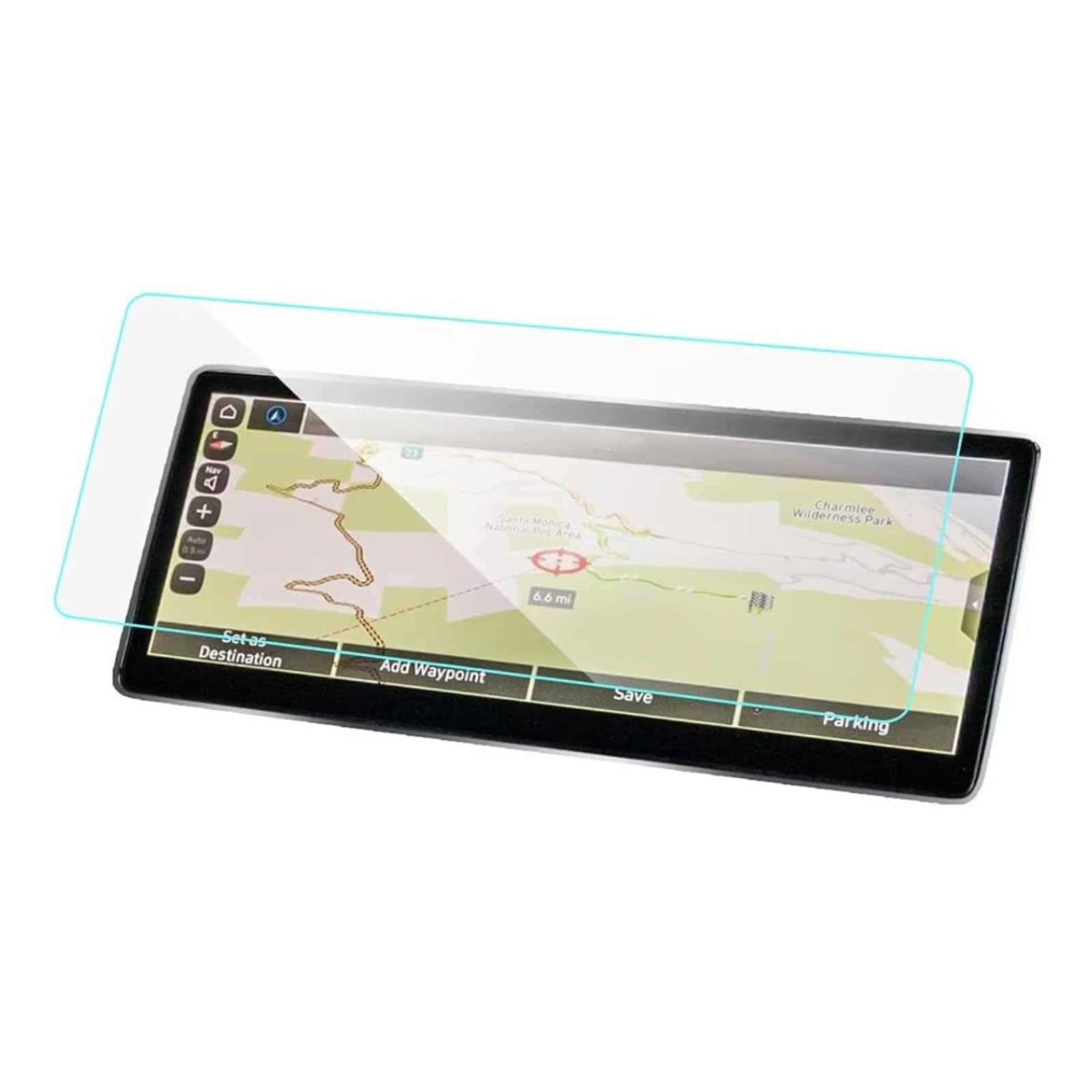 XYUOIS Auto Navi Folie Zubehör Kompatibel mit Hyundai für Tucson 2022 2023 Auto 10,25 Zoll GPS-Navigation Schutzfolie LCD-Bildschirm Anti-Kratz-Schutzfolie aus gehärtetem Glas(GPS) von XYUOIS