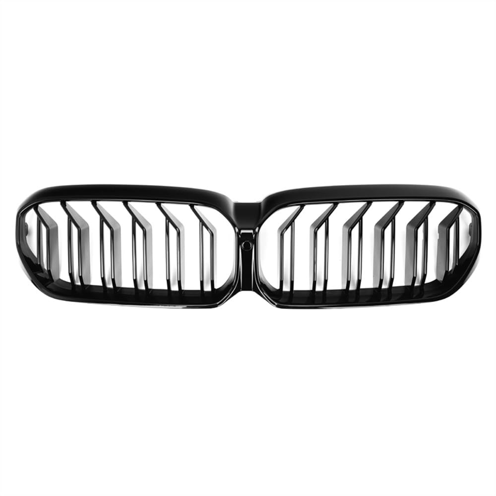 XYUOIS Front Kühlergrille Kompatibel Mit 5er G30 530i 540i 550i F90 Für M5 2021 2022 2023 Schwarz Glänzend Front Nierengrill Facelift Racing Grills von XYUOIS