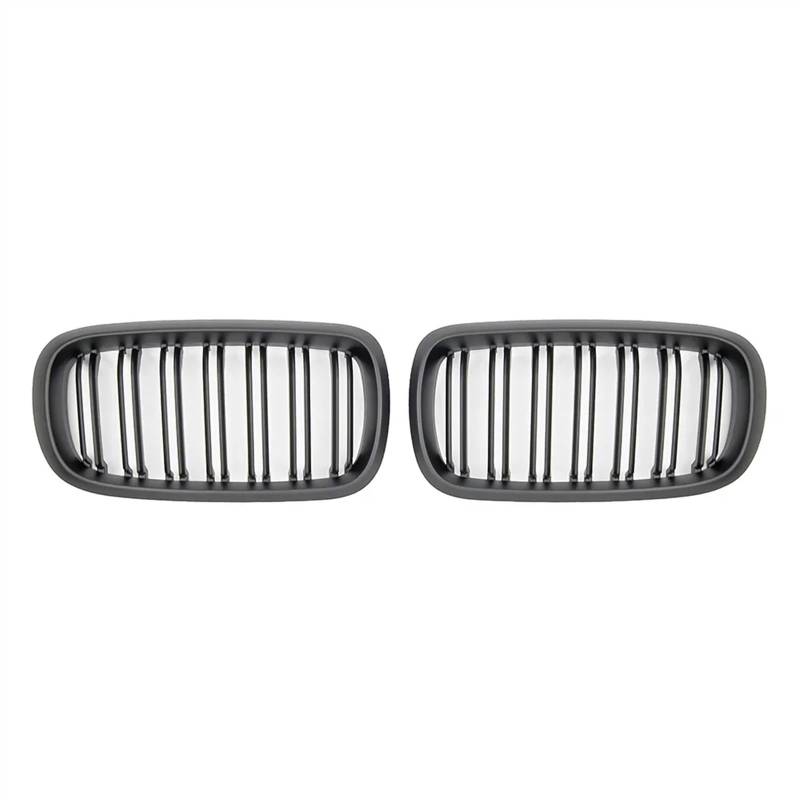 XYUOIS Front Kühlergrille Kompatibel Mit X5 F15 2013 2014 2015 2016 2017 2018 X6 F16 2014 2015 2016 2017 2018 2019 Frontstoßstange Nieren Facelift Kühlergrills(Matte Black) von XYUOIS