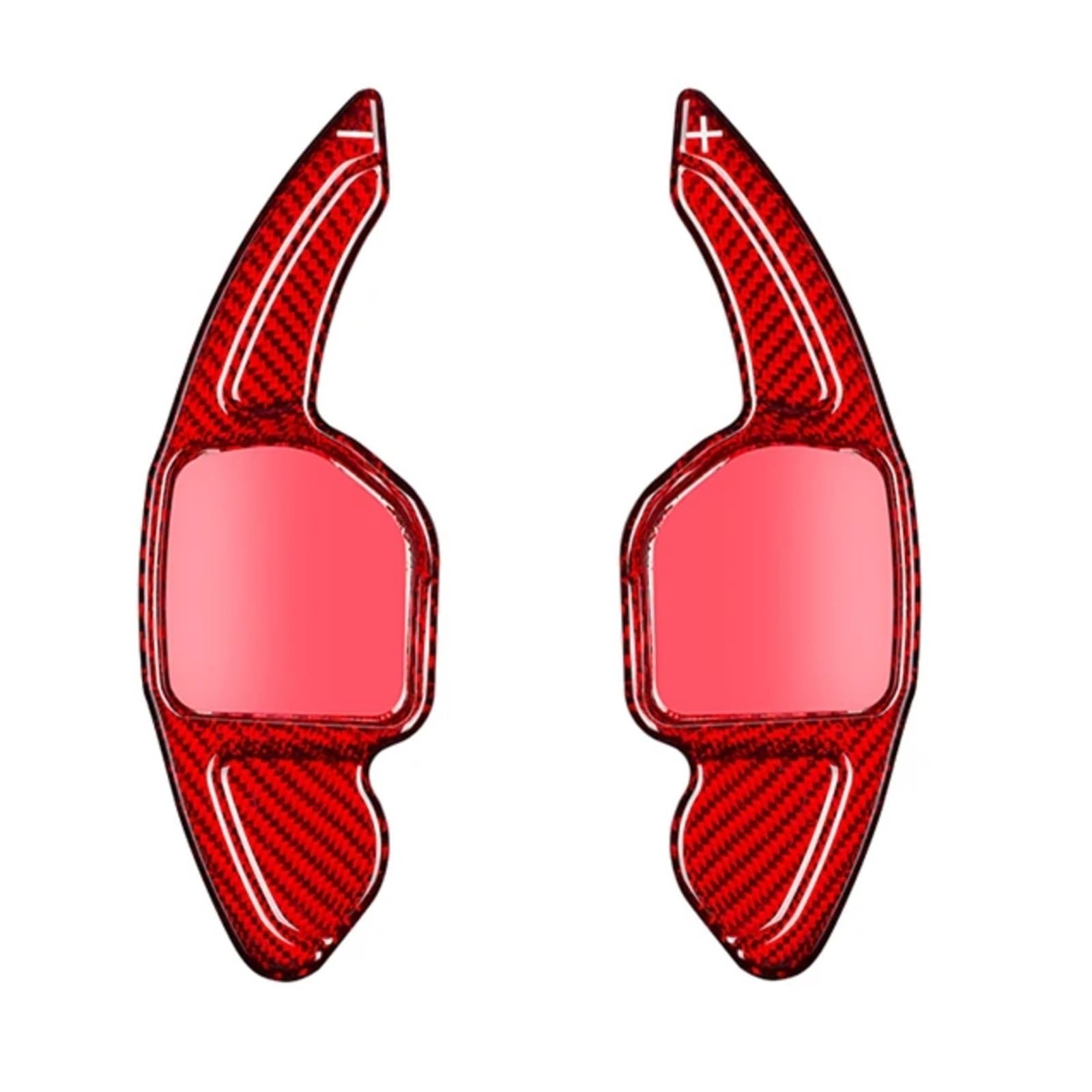 XYUOIS Lenkräder Schaltpaddel Kompatibel Mit A1 Für A3 A4 A5 A7 A8 S3 S4 S5 S6 S7 S8 SQ5 Lenkrad Paddle Shifter Verlängerung Autozubehör Paddle Shift D6004(Type A Red) von XYUOIS