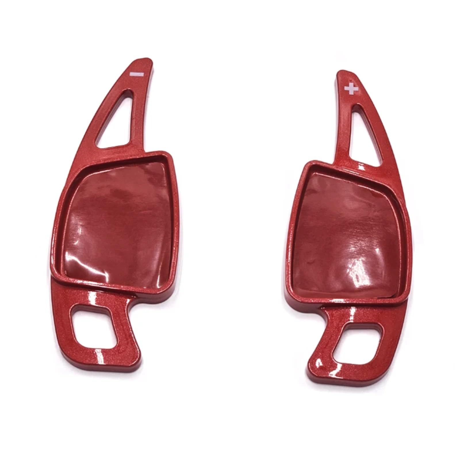 XYUOIS Lenkräder Schaltpaddel Kompatibel Mit A7 Für S7 A8 A6 S6 2019 2020 2021 Auto-Lenkrad-Schalthebel-Verlängerung, Schaltpaddel-Schalthebel-Zubehör(Pearl Red) von XYUOIS