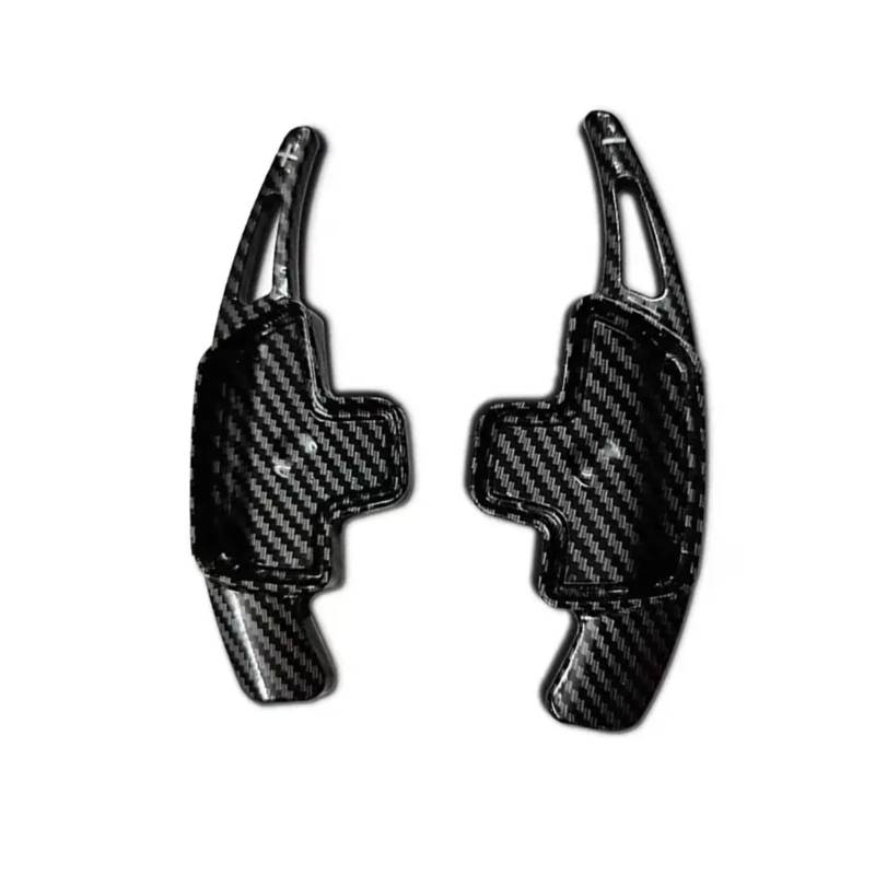 XYUOIS Lenkräder Schaltpaddel Kompatibel Mit Benz Für A B C Für Cla CLS Klasse 2015 2016 2017 2018 2019 Paddle Shifter Carbon Fiber Auto Lenkrad Shift Paddle Extension(Black) von XYUOIS