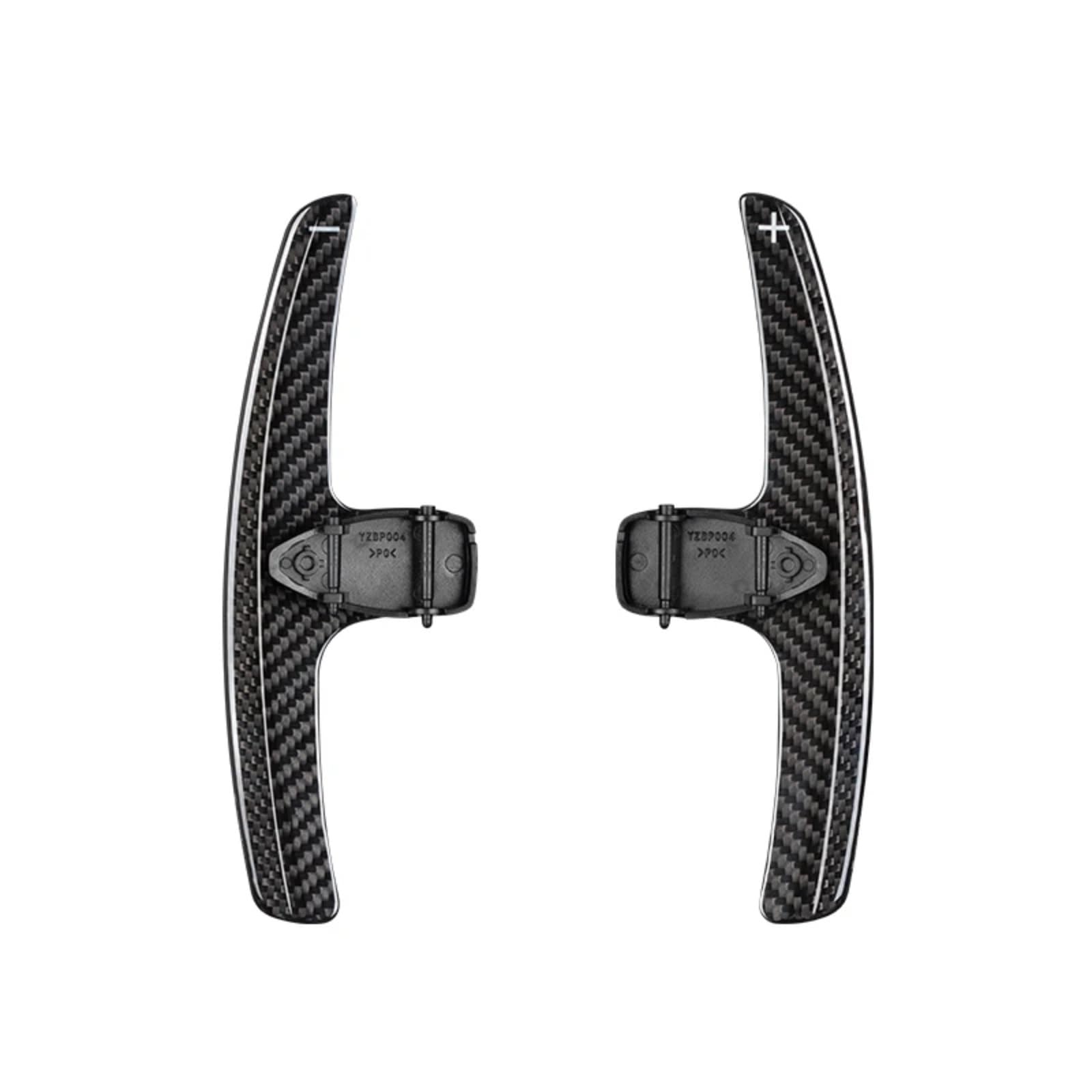 XYUOIS Lenkräder Schaltpaddel Kompatibel Mit Benz Für E200 E220 E260 E300 C180 C200 C260 C300 Carbon Fiber Lenkrad Paddle Shift Ersatz TH0058(Black Carbon) von XYUOIS