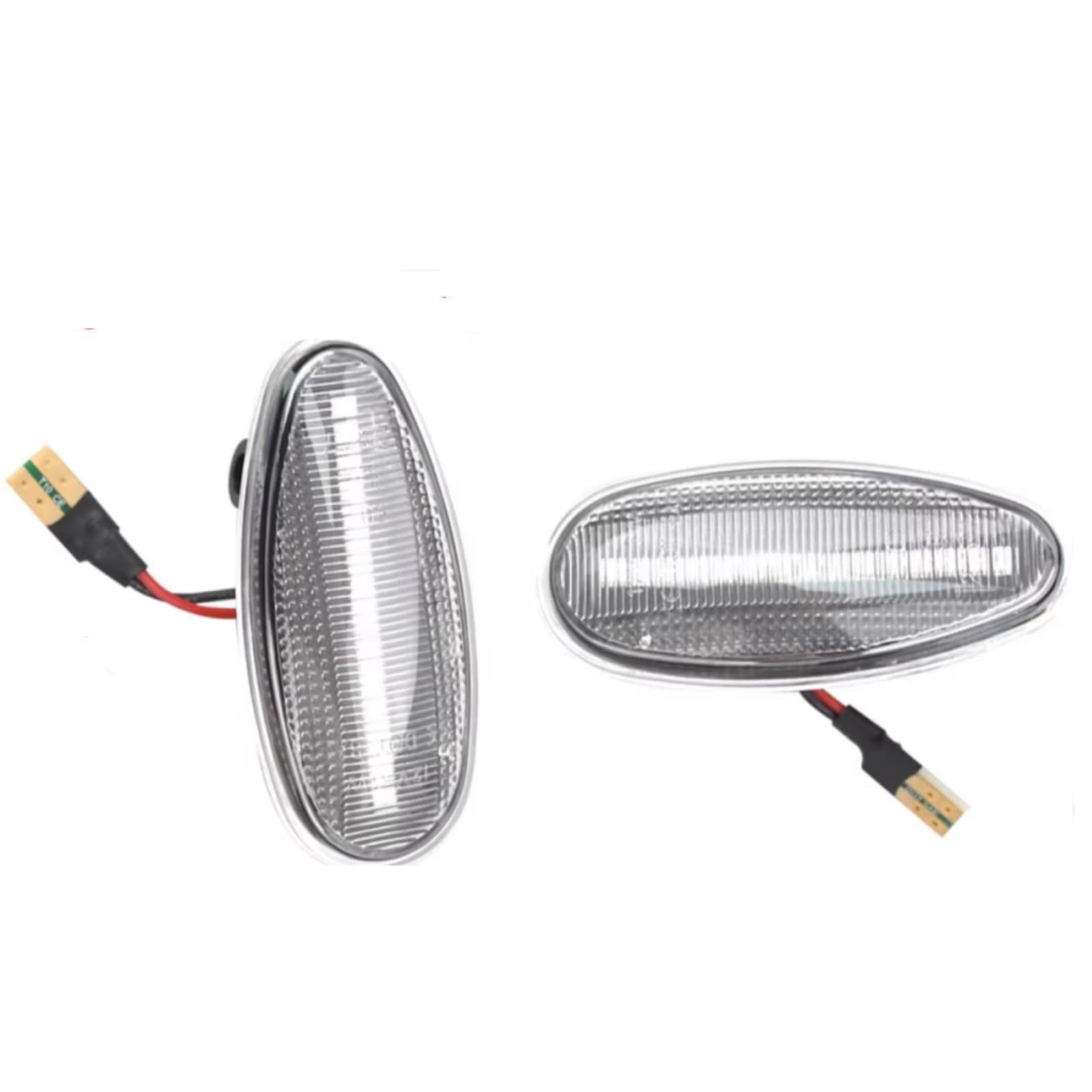 XYUOIS Positionslicht Kompatibel Mit Mitsubishi Für Outlander CU 2003–2009 Für Lancer CK, ES 1996–2007 Für Freeca 2001–2021 Seitenmarkierungsleuchte Blinker Blinker(White) von XYUOIS