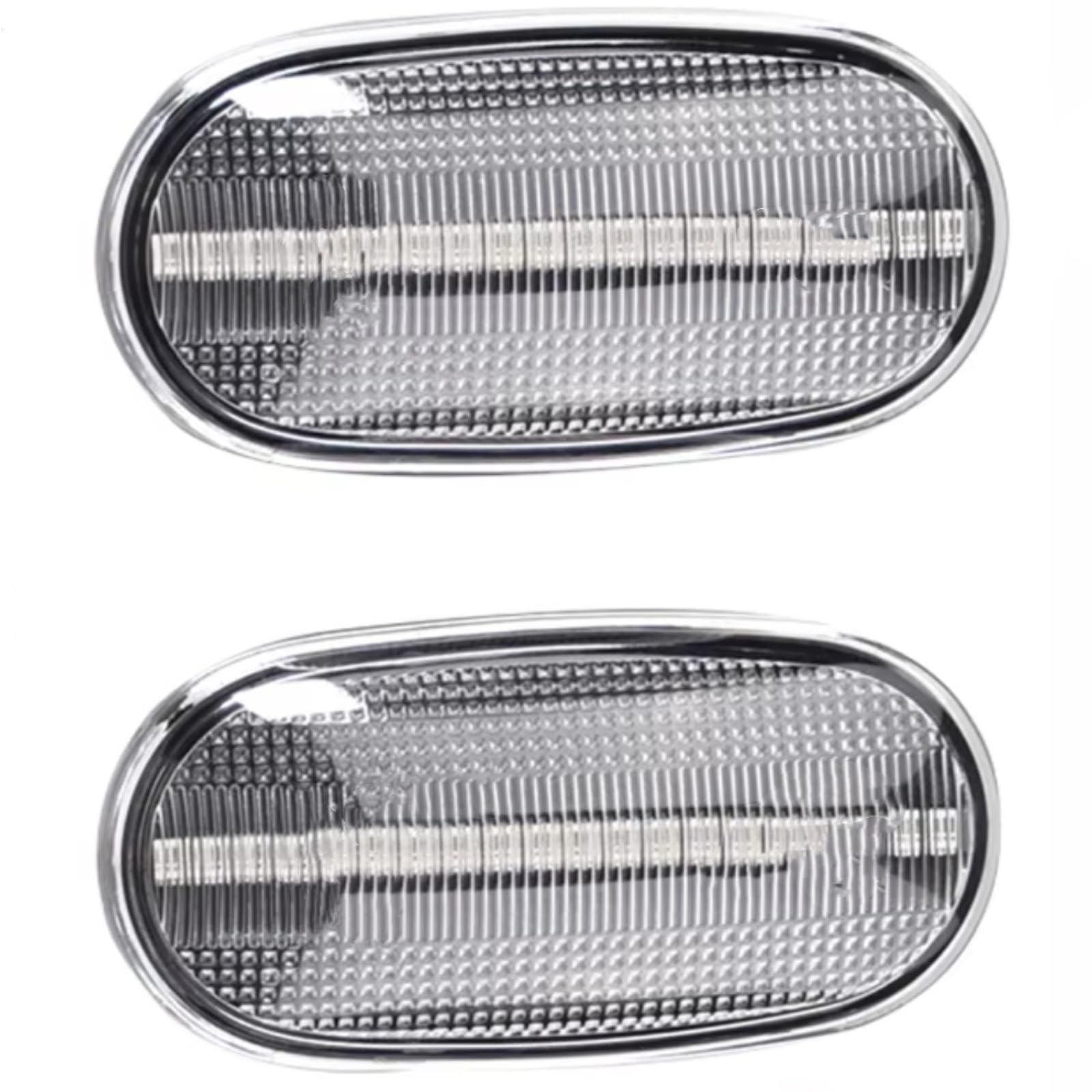 XYUOIS Positionslicht Kompatibel Mit Mitsubishi Für Triton Für L200 Für KA/KB 2005–2015, Dynamisches Seitenmarkierungs-Blinkerlicht, Sequentielles Blinkerlicht(White) von XYUOIS