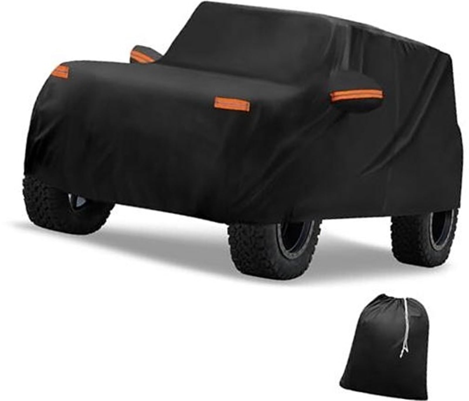 Komplette Autoabdeckungen Autoabdeckung, for Ford, Bronco Sport 210D-PU Outdoor Vollgarage Allwetter mit Tür, for Reißverschluss von XYWOPO