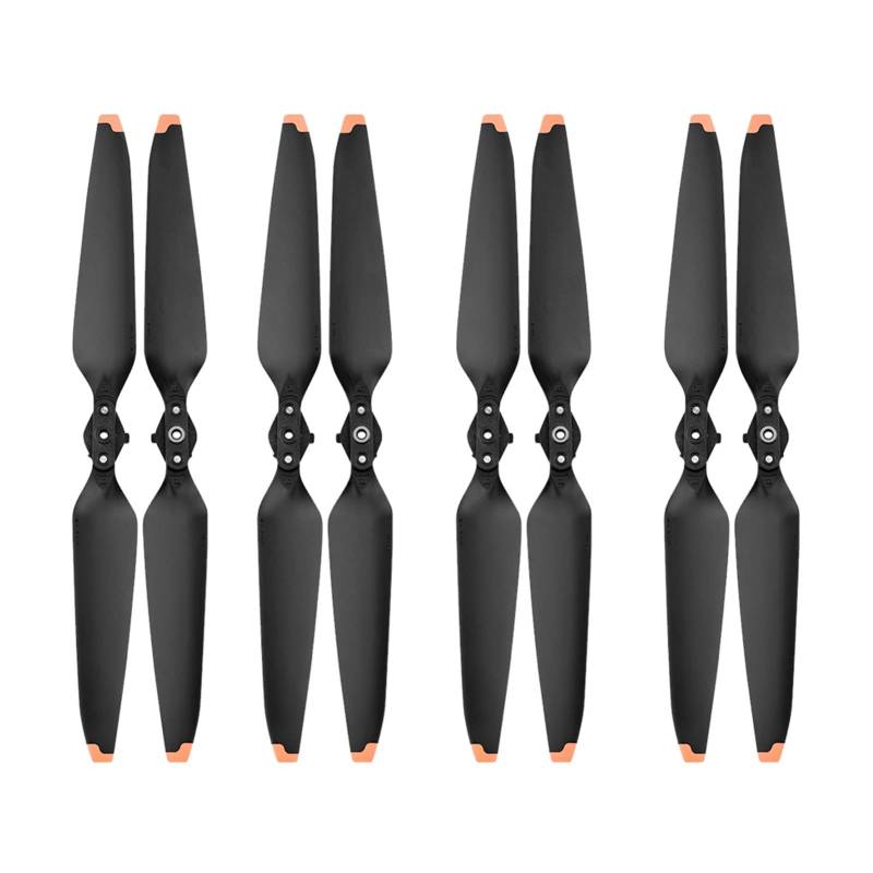 XYWOPO 9453F PC + TPU Propeller Quick Release Faltbare Requisiten Klinge Leichte Schraube Flügel Ersatz Zubehör, for DJI Mavic 3 Drohnenpropeller(4pair) von XYWOPO