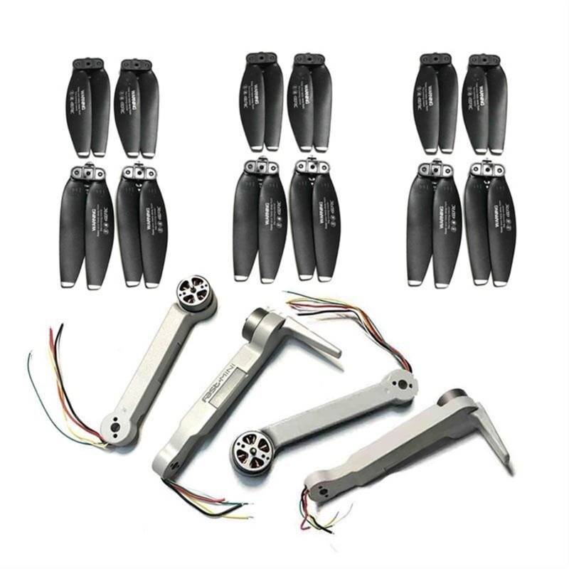 XYWOPO Arm Bürstenloser Motor Motor Propellerblatt Zubehör, for 4DRC, for F8 Fast Mini Drones 4D-F8 GPS 5G WiFi FPV RC Quadcopter Ersatzteile Drohnenpropeller(4pcs Arm Set) von XYWOPO