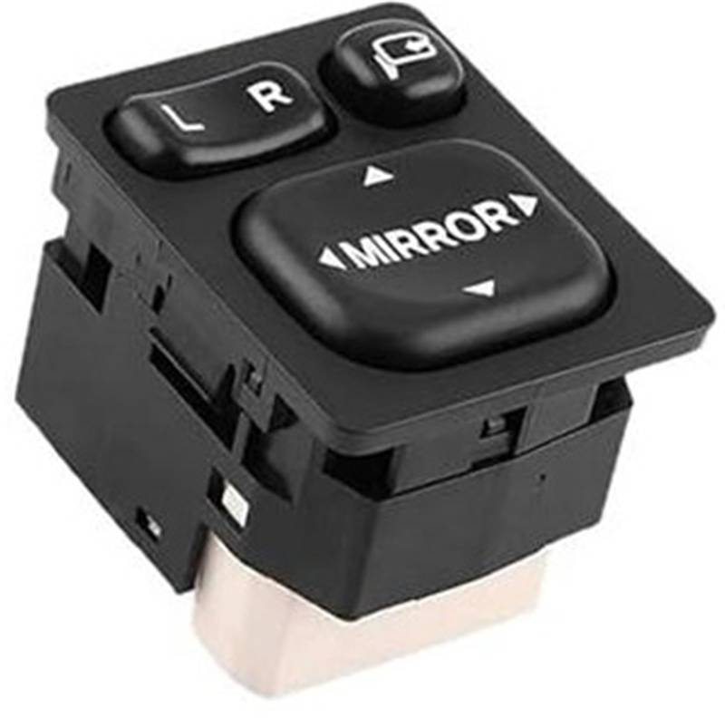 XYWOPO Auto-Rückspiegelschalter, for Camry Rav484872-5 2040 84870-0P010 Auto-Außen-ABS-Rückspiegel-Netzschalter-Knopfsteuerung Rearview Mirror Adjust Switch von XYWOPO