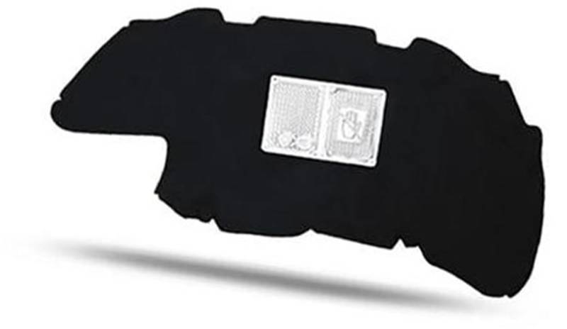 XYWOPO Auto Wärme Schalldämmung Baumwolle Fronthaube Motorpolster Abdeckung Noise Deadener Matte, for Peugeot, 206 2003-2013 Motor-Hitzeschild von XYWOPO