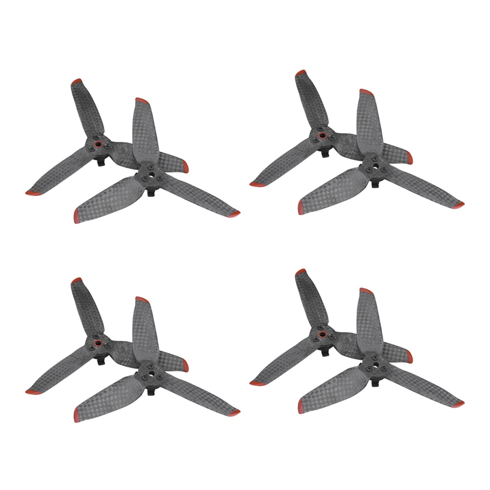 XYWOPO Carbon Fiber Propeller 5328S Quick Release Blades Propeller Ersatz Requisiten, for DJI FPV Combo Drone Drohnenpropeller(4pair) von XYWOPO