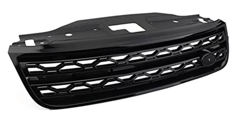 XYWOPO Frontgrill for Discovery 5 2017–2021, Auto-Frontstoßstangengrill, Lufteinlass-Kühlergrill, schwarzer Frontgrill Verkleidungsabdeckung für Lüftungsschlitze im Luftflügel(Black Black Net) von XYWOPO