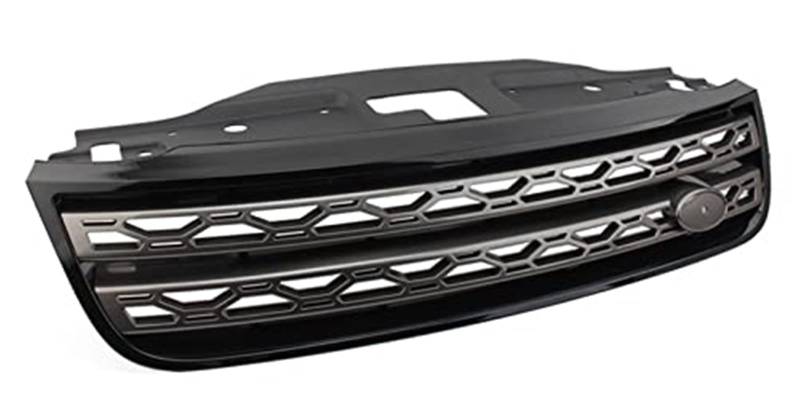 XYWOPO Frontgrill for Discovery 5 2017–2021, Auto-Frontstoßstangengrill, Lufteinlass-Kühlergrill, schwarzer Frontgrill Verkleidungsabdeckung für Lüftungsschlitze im Luftflügel(Black Bright Gray) von XYWOPO