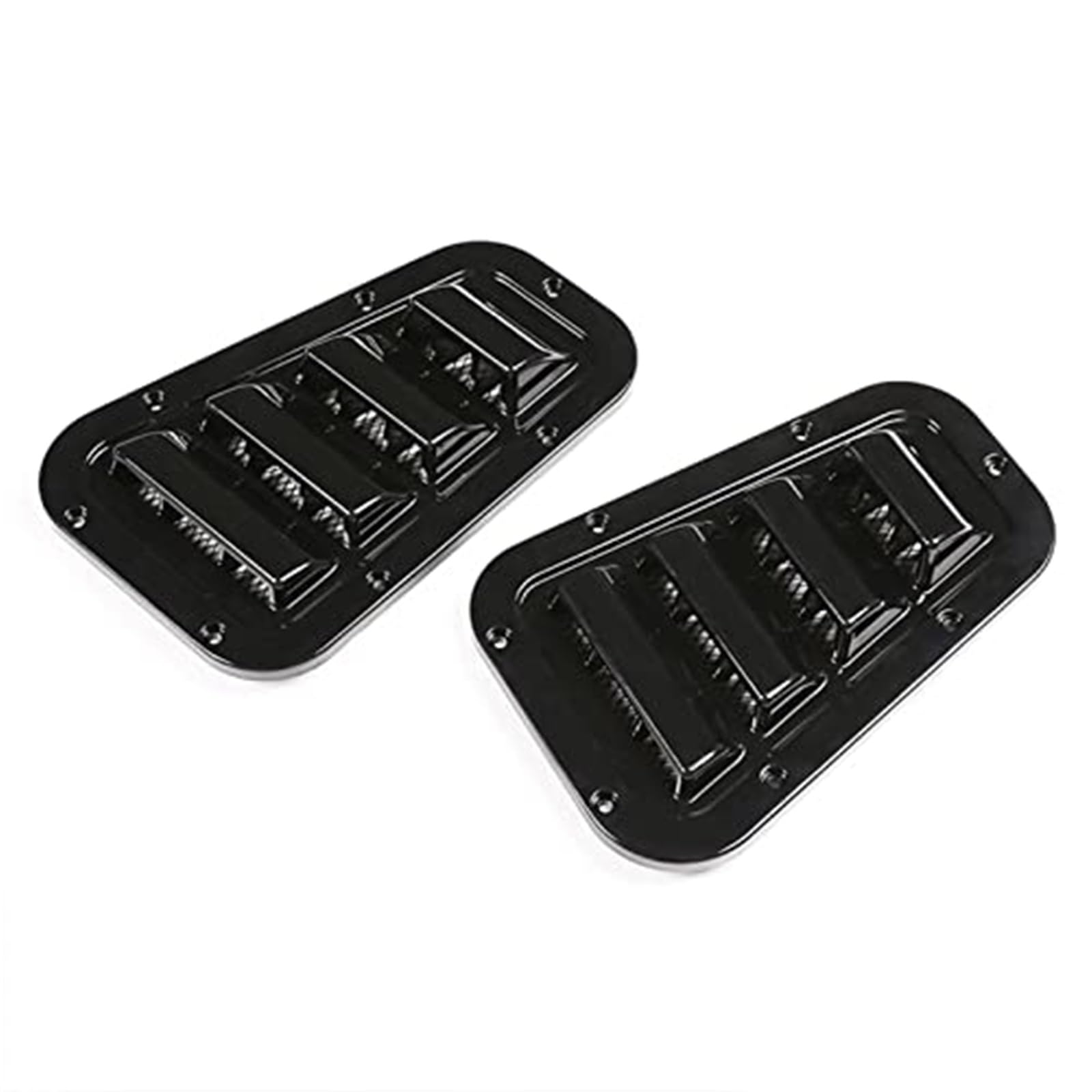 XYWOPO Lufteinlassgitter-Schutzabdeckung, for Land Rover, for Defender 90 110 130 2004–2019, 1 Paar Auto-Frontmotorhaube, Motorhauben-Entlüftungsöffnungen, Hauben-Luftauslass-Zierabdeckung, Autozubehö von XYWOPO