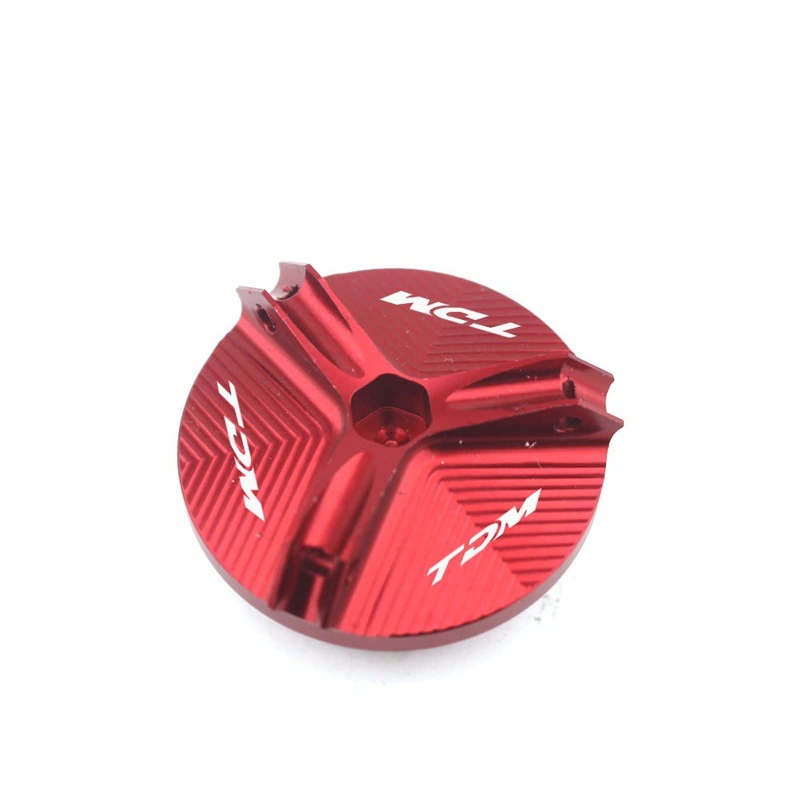 XYWOPO M20 * 2,5 CNC Motorrad Motor Moto Öl Tasse Tankdeckel Abdeckung, for YAMAHA, TDM 850 900 1992-2014 Schutz für Bremsflüssigkeitsbehälter(Red) von XYWOPO