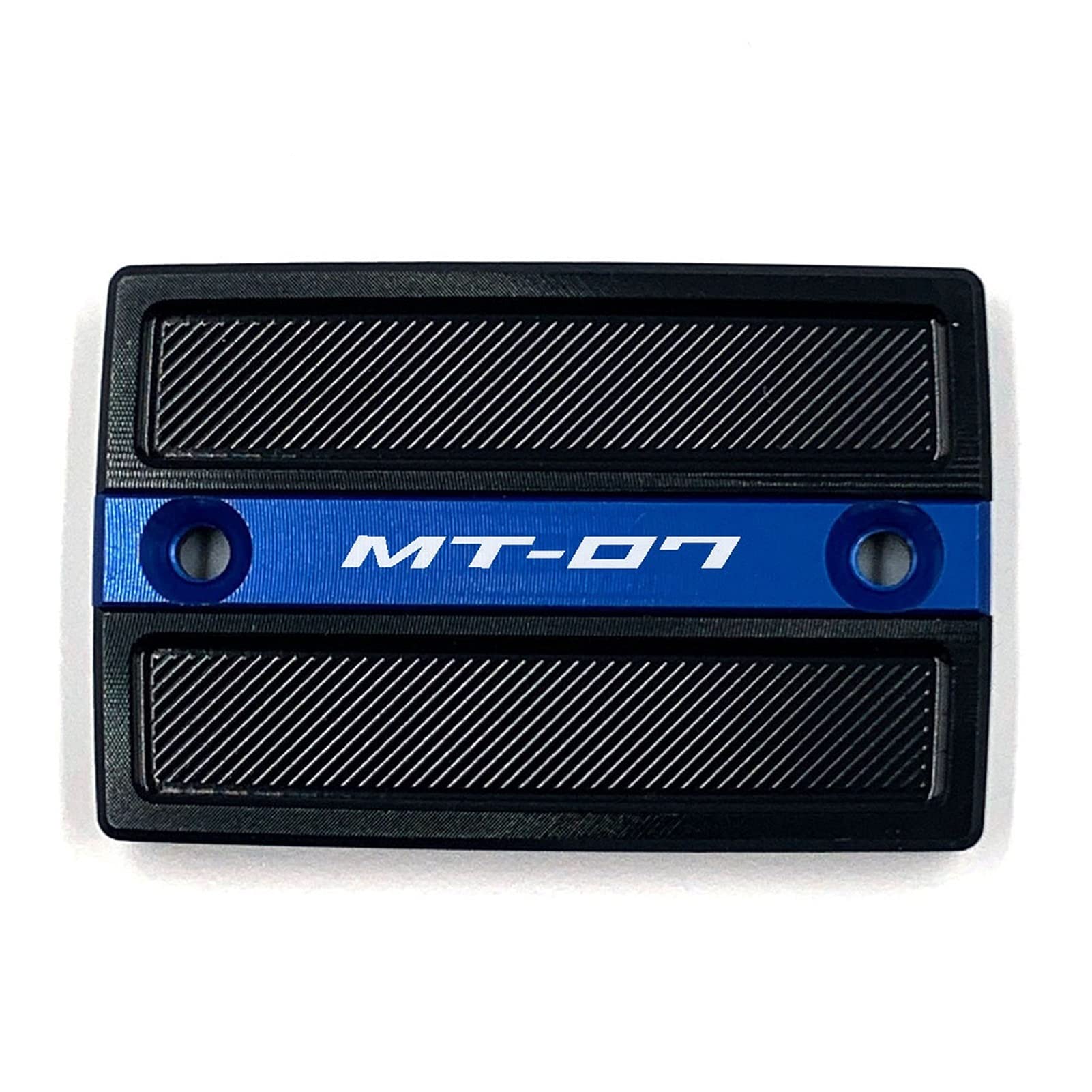 XYWOPO Motorrad CNC Vorderradbremsflüssigkeitsbehälter-Abdeckkappe Dekorativer Schutz, for YAMAHA, MT07 MT-07 2014-2020 Schutz für Bremsflüssigkeitsbehälter(Blue) von XYWOPO