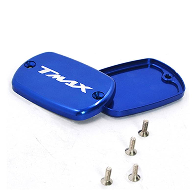XYWOPO Motorrad Tmax Brems Flüssigkeit Kraftstoff Reservoir Tankdeckel Abdeckung, for YAMAHA, TMAX 500 2008-2011 TMAX 530 2012-2016 Schutz für Bremsflüssigkeitsbehälter(Blue) von XYWOPO