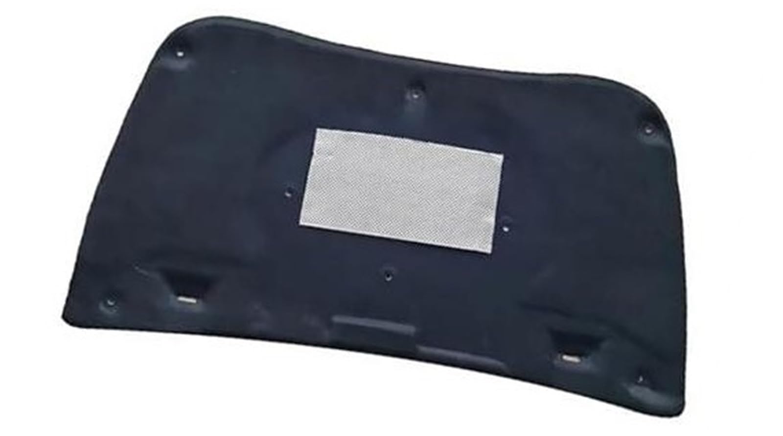 XYWOPO Schalldämmmatte for Motorhaube vorne, for Toyota, for Mark X X130 MK2 2010 2011 2012 2013 2014 2015 2016 2017 2018 2019 Motor-Hitzeschild(Black 1pcs Aluminum Foil) von XYWOPO