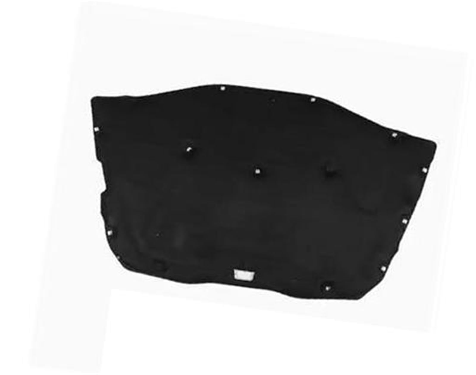 XYWOPO Wärmedämmende Baumwolle Schalldämmende Baumwolle Wärmedämmpolster, for Porsche, for Cayenne, 2003-2010 2011-2014 2015-2017 Motor-Hitzeschild(Black 2003-2010) von XYWOPO