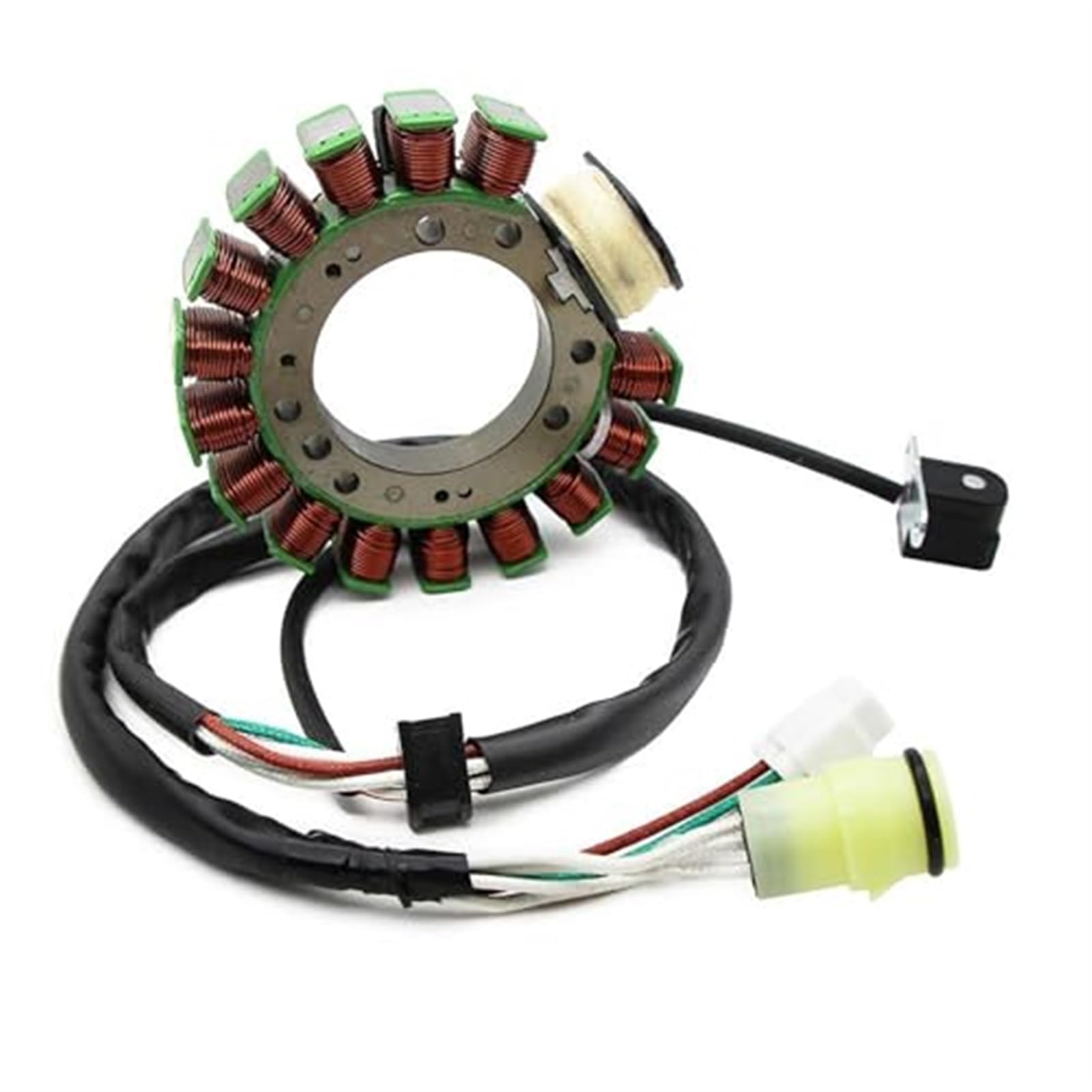 XYWOPO Zündstator Motorrad Magneto Stator Spule Motor Generator Stator for YFM400 YFM400FW for Kodiak 400 4WD 1999 Zündstator Magnetplatte Generator-Statorspule von XYWOPO