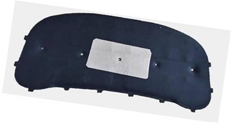 XYWOPO for VW, for Caddy, 2K MK3 2004-2015 Motorhauben-Isolierpolster Schalldichte Wärme-Baumwoll-Innenverkleidungsmatte Motor-Hitzeschild(Black 2007-2009 2) von XYWOPO