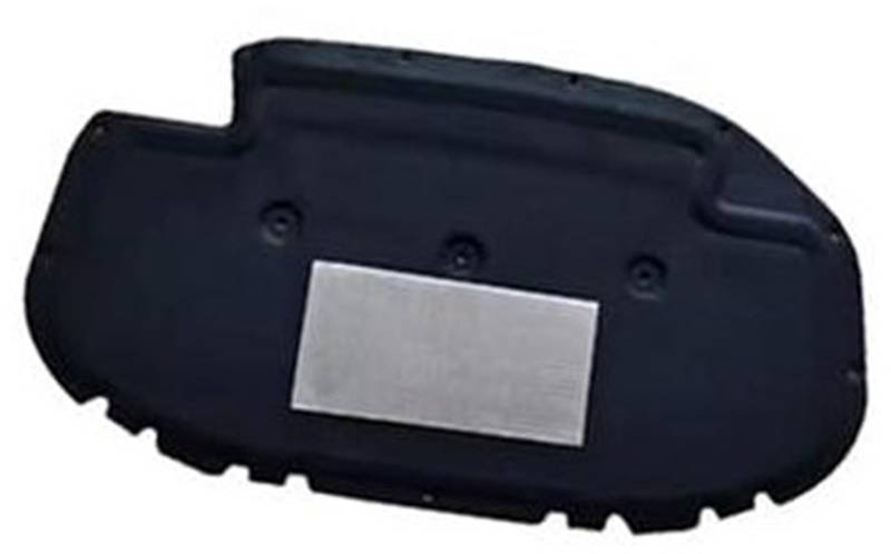 XYWOPO for VW, for Golf, 7 Mk7 GTI 2015-2021 Motorhauben-Motordämmung Schalldichte Wärme-Baumwoll-Innenverkleidung Motor-Hitzeschild(Black Style 2) von XYWOPO