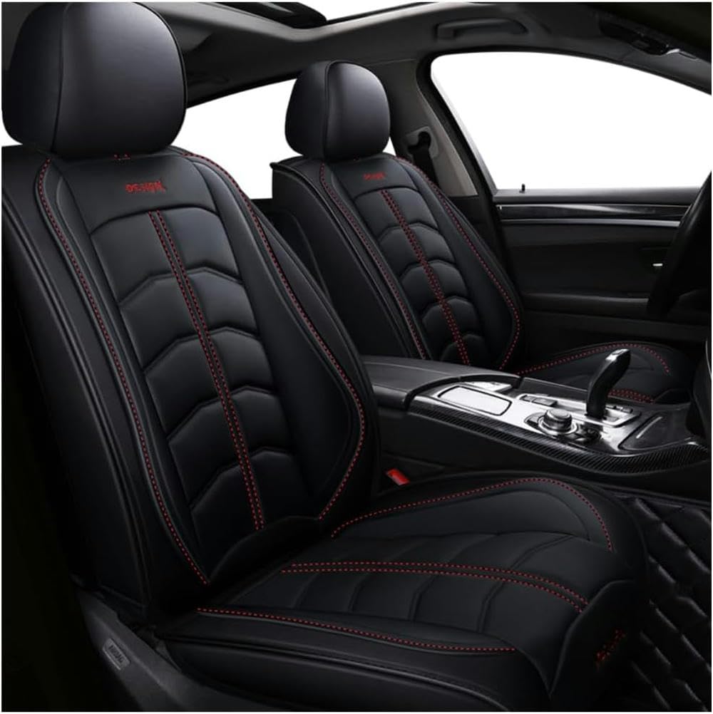XYZASC-Autositzbezüge sind geeignet für BMW X1 X2 X3 X4 X5 X6 I3 M5 Autoschutzhüllen/Zubehör，Schwarz von XYZASC