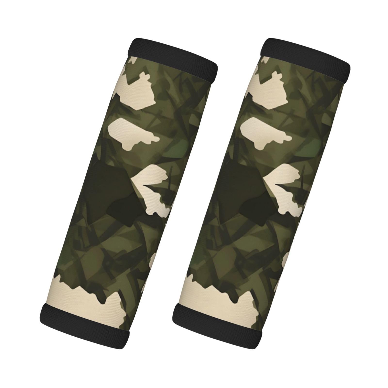 Armee-Camouflage-Premium-Gepäckgriffabdeckungen (2 Stück) – Chloropren-Kautschuk-Material von XZDHL