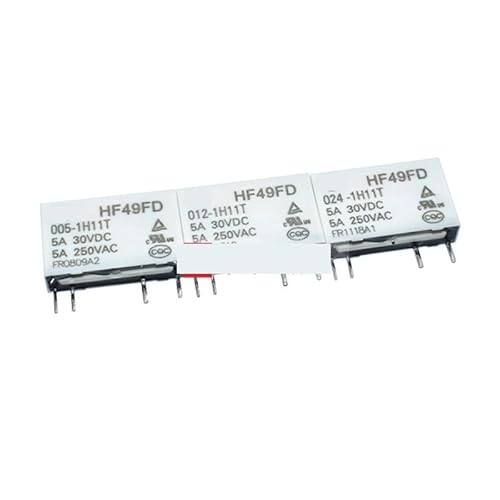 2PCS/Lot Relay HF49FD-005 012 024-1H11T 4PIN 5A XZEGJMEO(024-1H11T) von XZEGJMEO