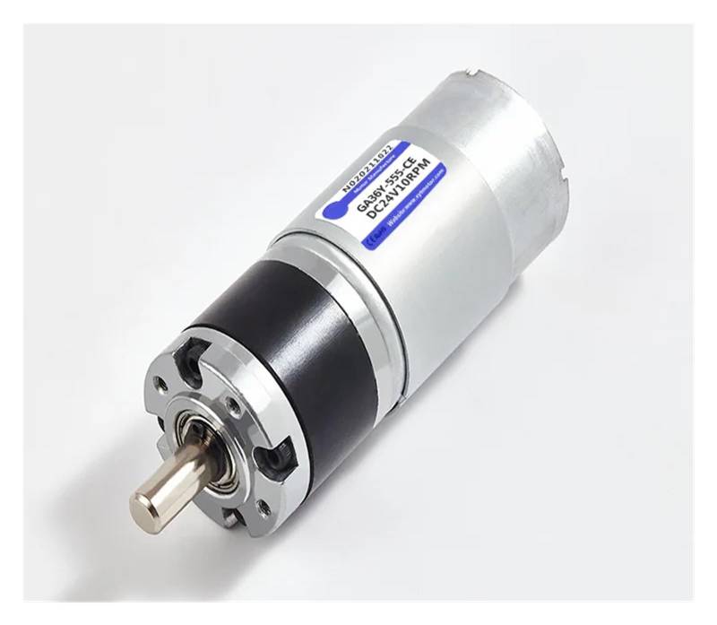 36-555 High Torque 6MM/8MM Shaft DC 12V 24V Planetary Gear electronic starter XZEGJMEO(112rpm,24v 8mm) von XZEGJMEO