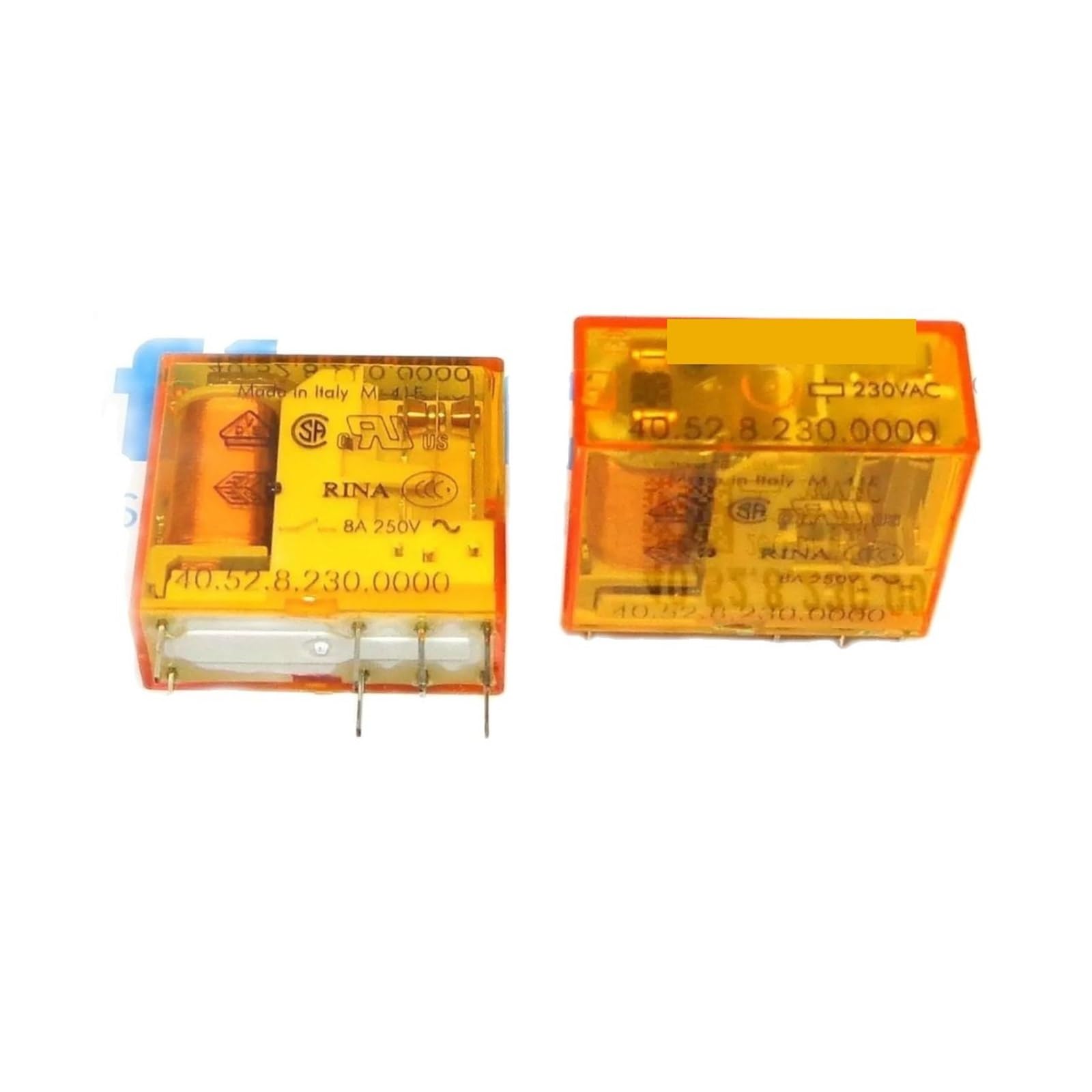 40.52.8.230.0000 40.52 230VAC 8 foot 8A 2-on and 2-off electromagnetic power relay XZEGJMEO(50PCS) von XZEGJMEO