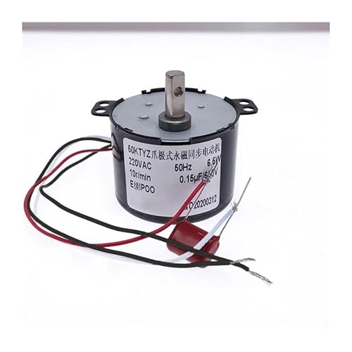 50KTYZ Permanent magnet synchronous electronic starter AC 220V speed reducer motors controllable and negative inversion 6W XZEGJMEO(60rpm) von XZEGJMEO