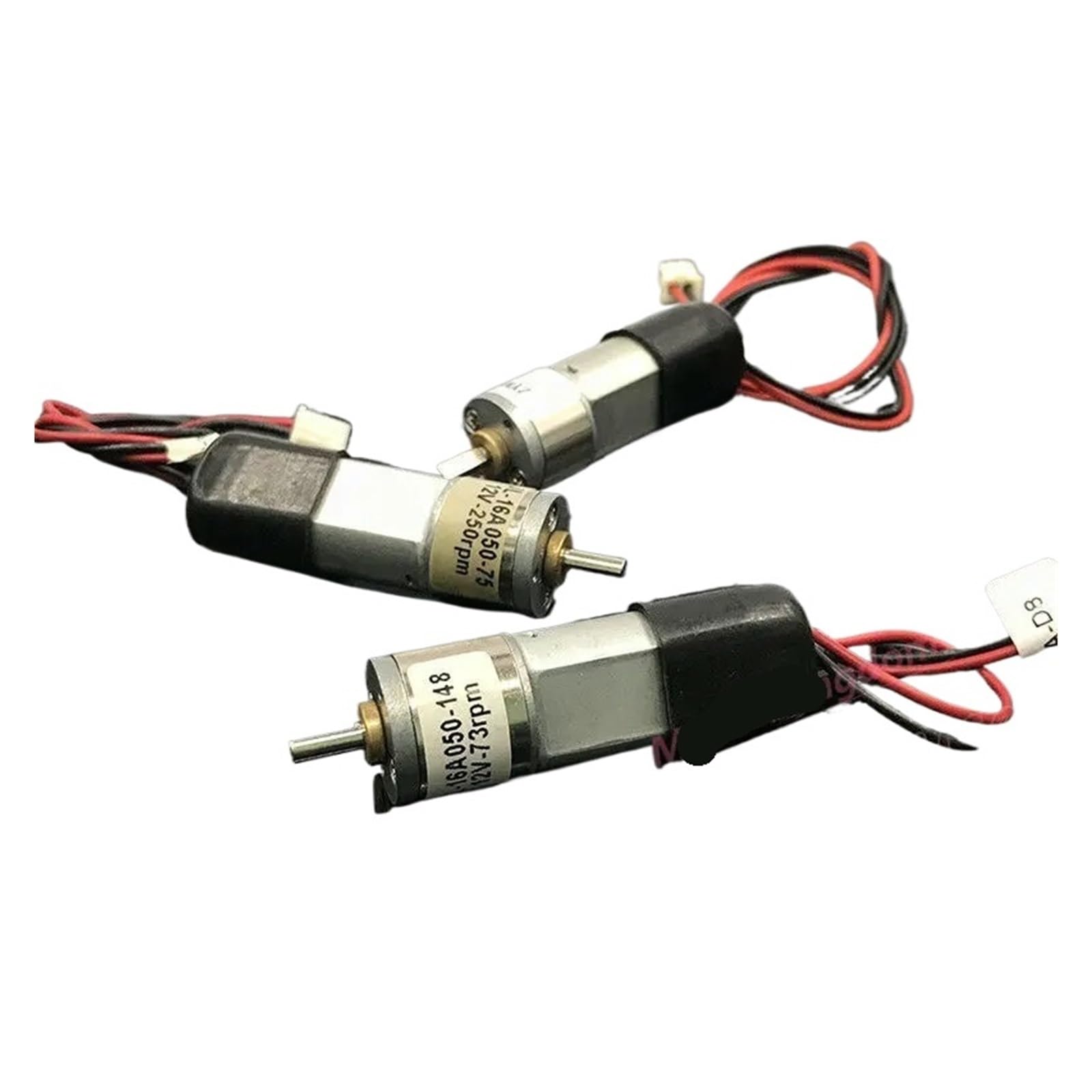 DC 5V 9V 12V Slow Speed 16mm Full Metal Gear electronic starter Gearbox Robot Smart Car XZEGJMEO(250RPM) von XZEGJMEO