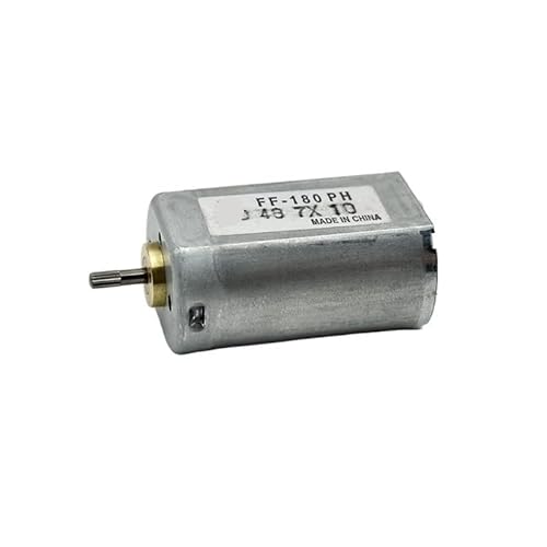 FF-180PH-3730 180 electronic starter DC 2.4V 3V 3.7V 4.2V 22500RPM High Speed Knurled Shaft Shaver Toy Car XZEGJMEO von XZEGJMEO