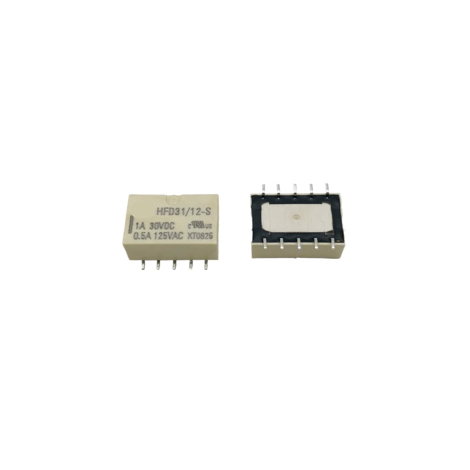 HFD31-5/12/24-S/R two group conversion 10 pin monostable SMT relay 05V12V24VDC XZEGJMEO(HFD31-12-S 12VDC) von XZEGJMEO