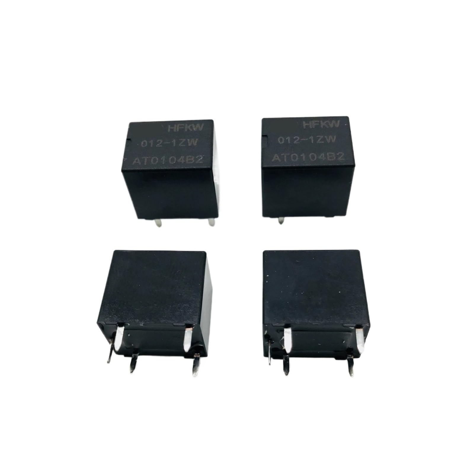 HFKW-012-1ZW Automotive Relay 12VDC One Set Conversion 5-Pin 20A16VDC Black Housing XZEGJMEO von XZEGJMEO