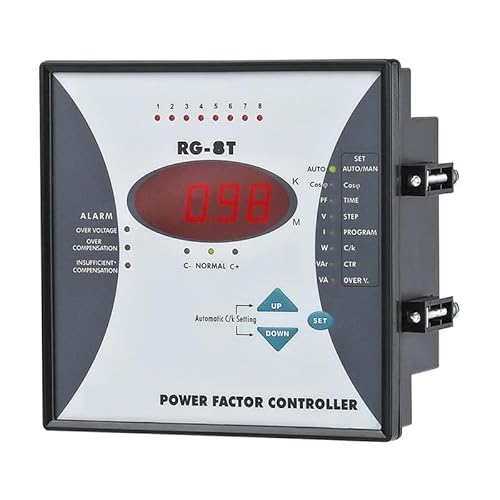 RG-8T Power Factor Controller, 8 Steps, 220VAC 50/60Hz XZEGJMEO von XZEGJMEO