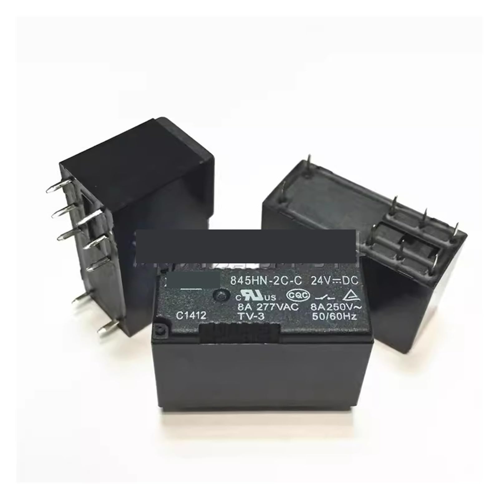 Relay 845HN-1A 1C 2A 2C-C-5V 12V 24V 8A12A 4/5/6/8 pins XZEGJMEO(845H-1C-C-12VDC5pin) von XZEGJMEO